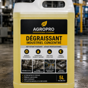 Dégraissant industriel concentré professionnel 5 litres
