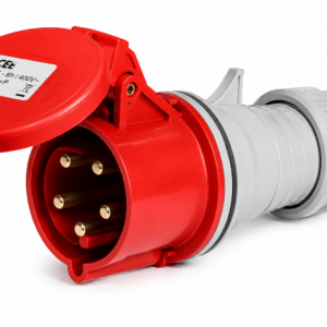 Prise industrielle rouge 32A IP67