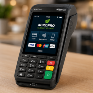 Terminal de paiement professionnel sans contact 4G Wi-Fi