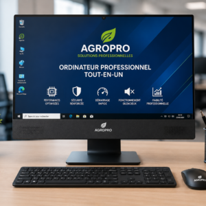 Ordinateur professionnel tout-en-un 24 pouces Full HD