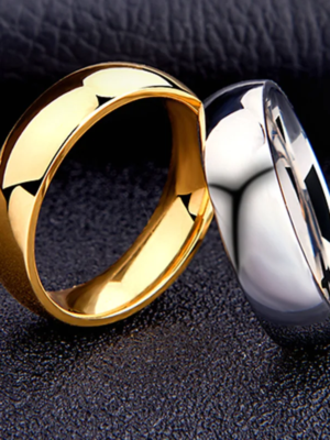 Bague en titane