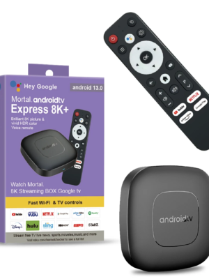 Boîtier TV Android 13 pour Home cinéma